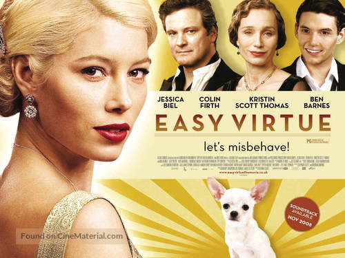 Easy Virtue - British Movie Poster