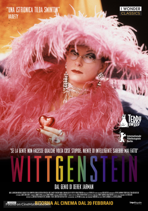 Wittgenstein - Italian Movie Poster