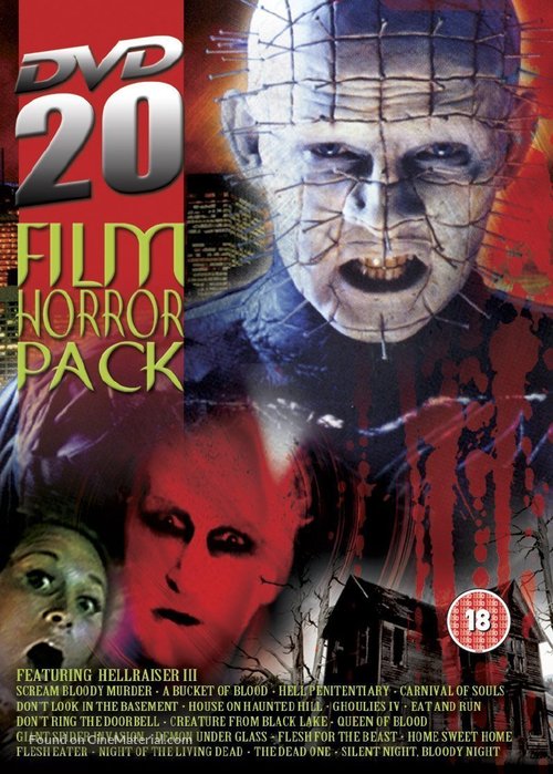 Hellbound: Hellraiser II - British DVD movie cover