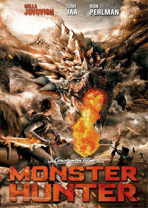 Monster Hunter - German Movie Cover