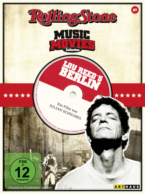 Lou Reed&#039;s Berlin - German Movie Cover