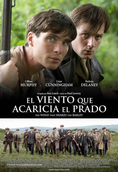 The Wind That Shakes the Barley - Argentinian Movie Cover