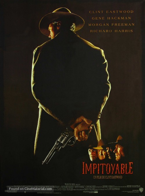 Unforgiven - French Movie Poster