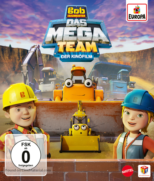 Bob the Builder: Mega Machines - German Blu-Ray movie cover