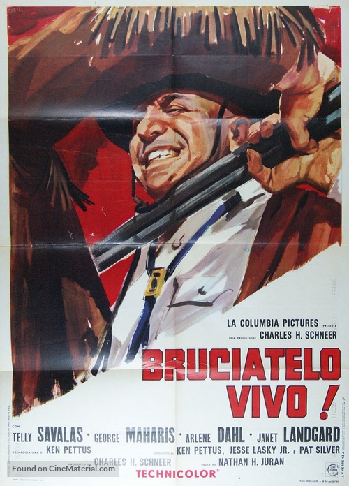 Land Raiders - Italian Movie Poster