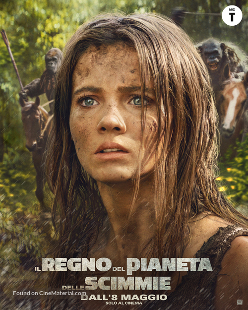 Kingdom of the Planet of the Apes - Italian Movie Poster