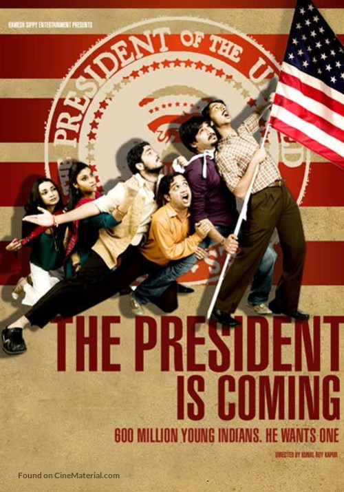 The President Is Coming - Indian Movie Poster