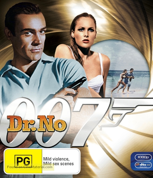 Dr. No - Australian Blu-Ray movie cover