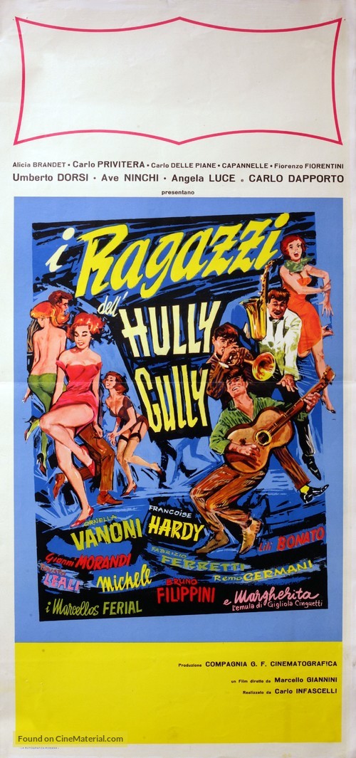 I ragazzi dell&#039;hully-gully - Italian Movie Poster