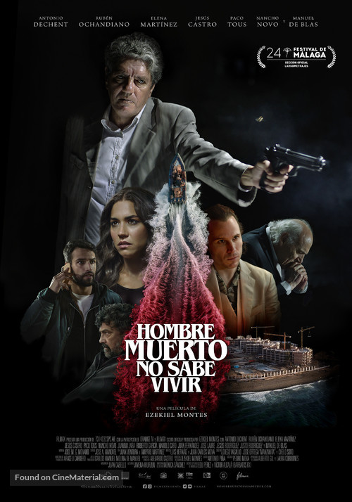 Hombre muerto no sabe vivir - Spanish Movie Poster