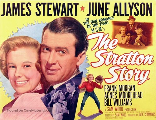 The Stratton Story - Movie Poster