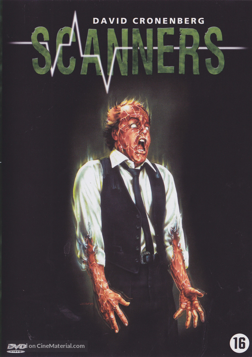 Scanners - Dutch DVD movie cover