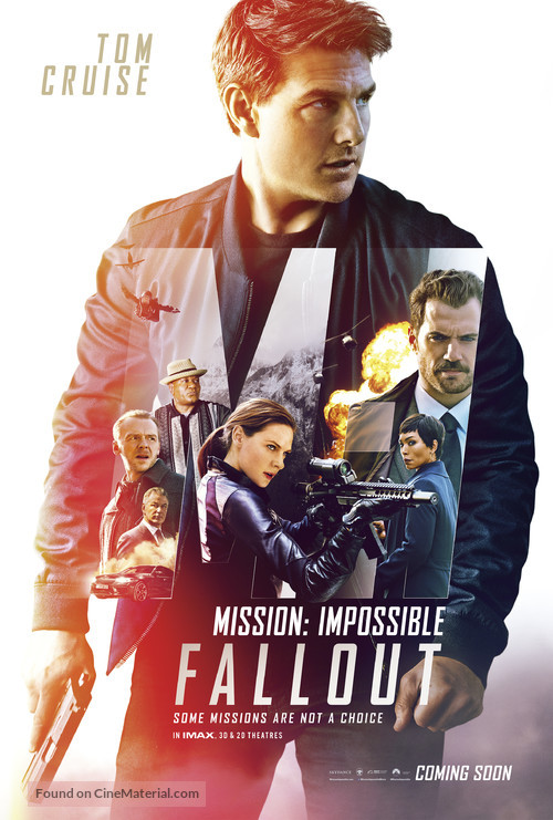 Mission: Impossible - Fallout British movie poster