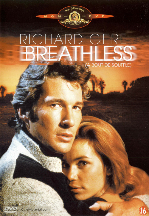 Breathless - Dutch DVD movie cover