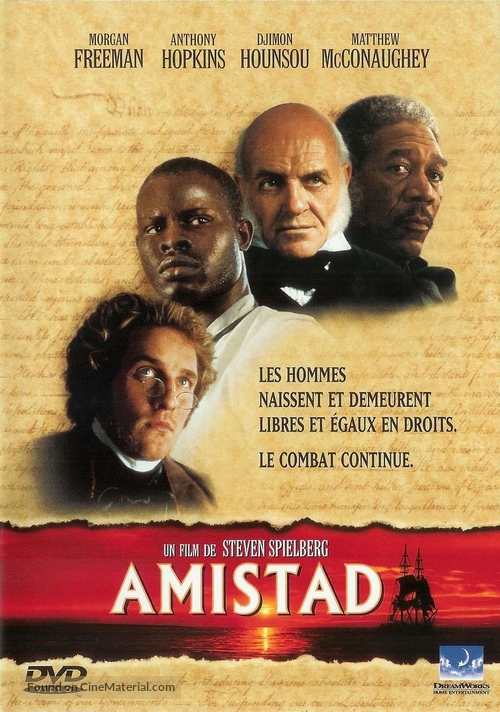 Amistad - French DVD movie cover