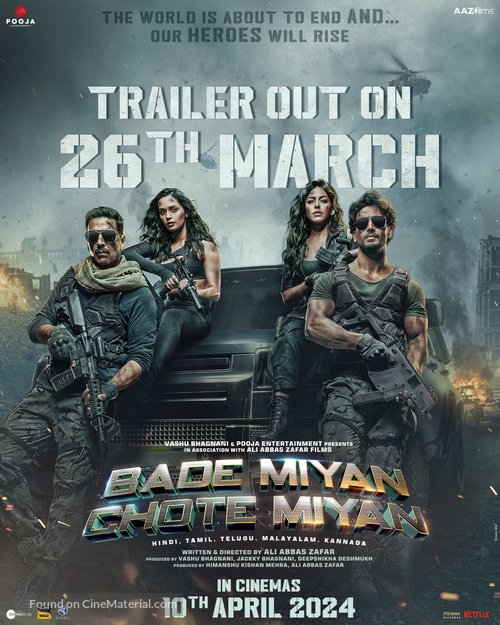 Bade Miyan Chote Miyan - Indian Movie Poster