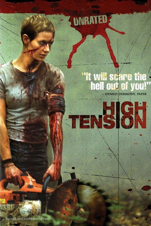 Haute tension - DVD movie cover