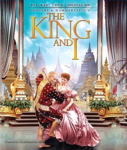 The King and I - Blu-Ray movie cover