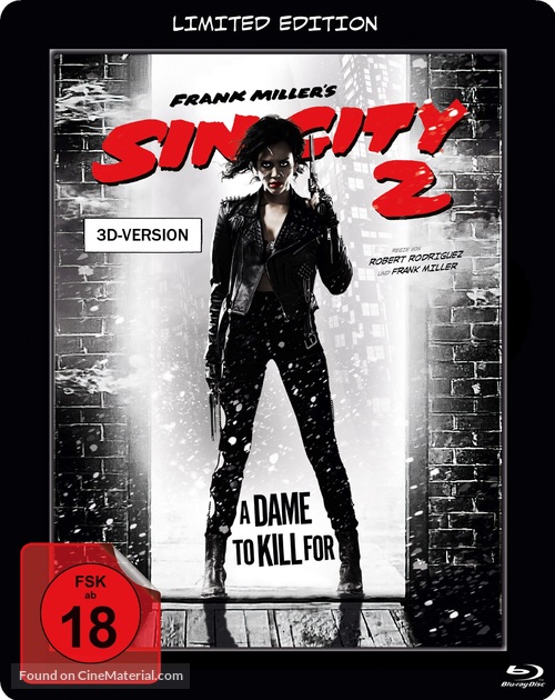 Sin City: A Dame to Kill For - German Movie Cover