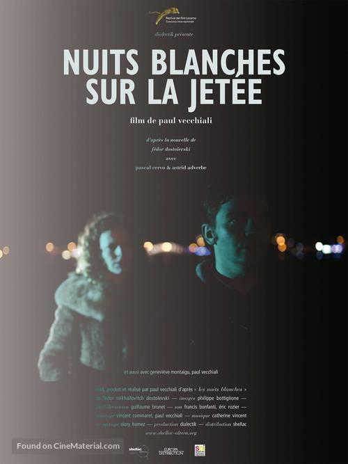 Nuits blanches sur la jet&eacute;e - French Movie Poster