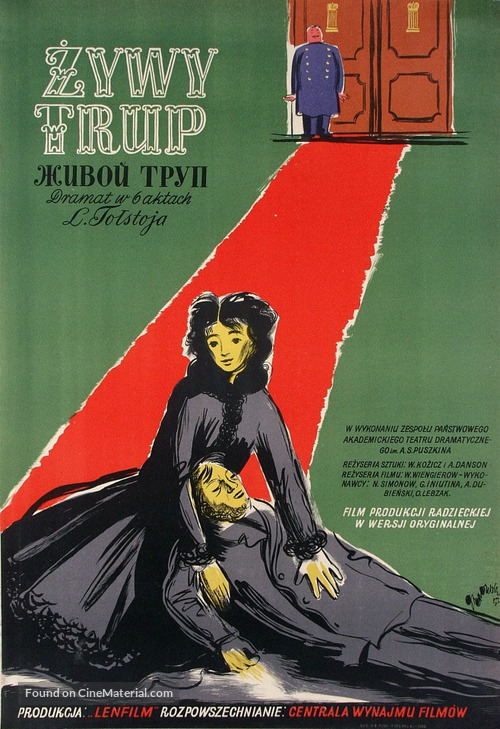 Zhivoy trup - Polish Movie Poster