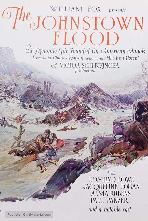 The Johnstown Flood - Movie Poster