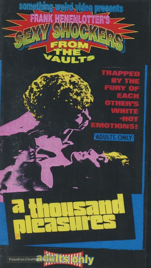 A Thousand Pleasures - VHS movie cover