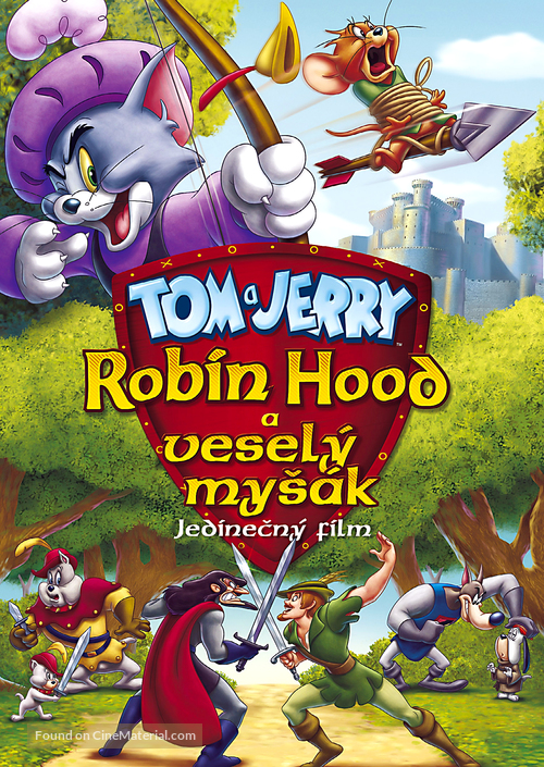 Tom and Jerry: Robin Hood and His Merry Mouse - Slovak Movie Cover