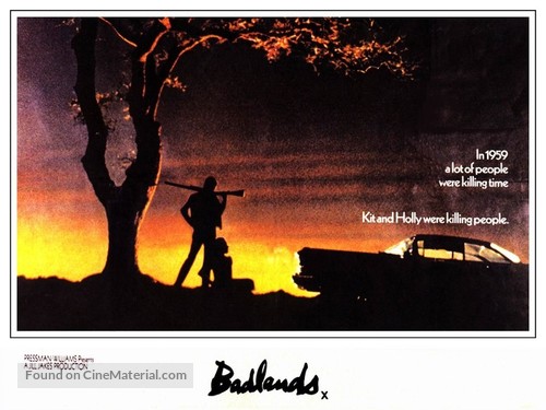 Badlands - British Movie Poster