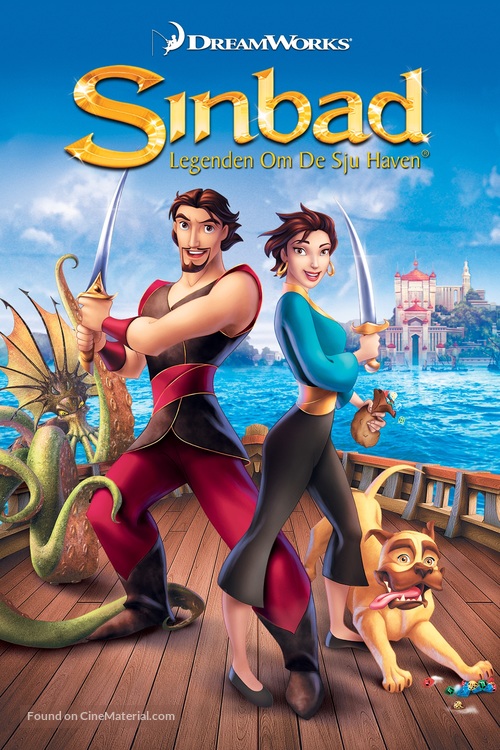 Sinbad: Legend of the Seven Seas - Swedish Movie Cover