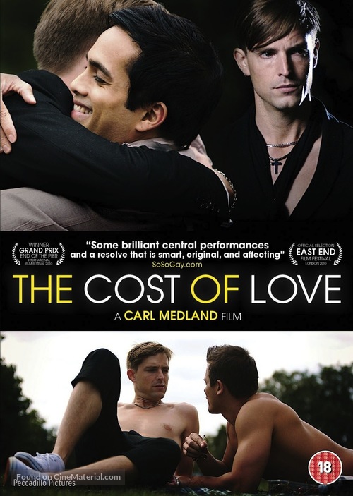 The Cost of Love - British DVD movie cover