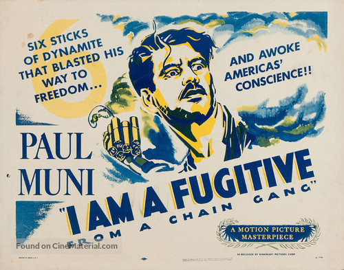 I Am a Fugitive from a Chain Gang - Re-release movie poster