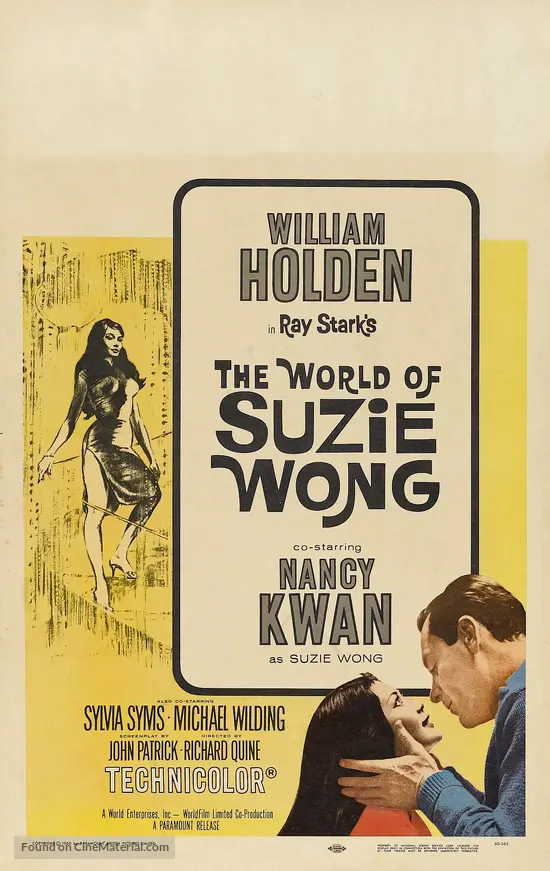 The World of Suzie Wong (1960) movie poster