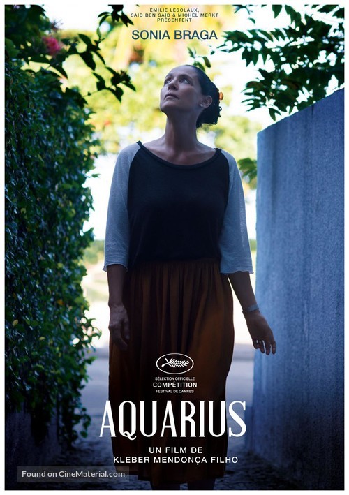 Aquarius - French Movie Poster