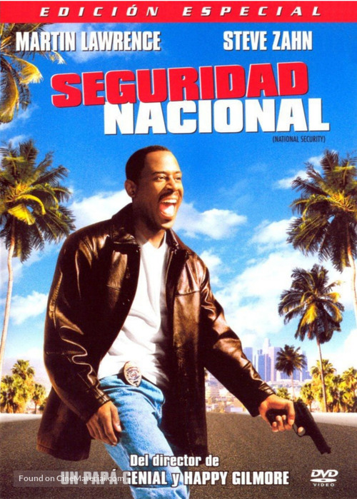 National Security - Mexican DVD movie cover