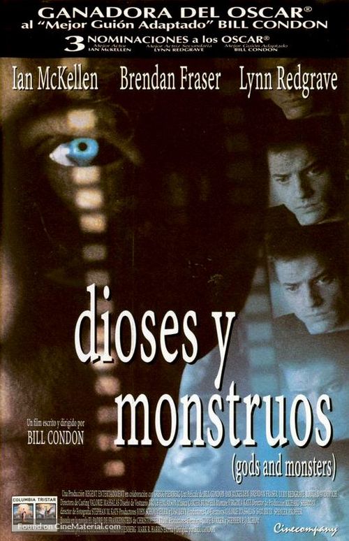 Gods and Monsters - Spanish Movie Cover