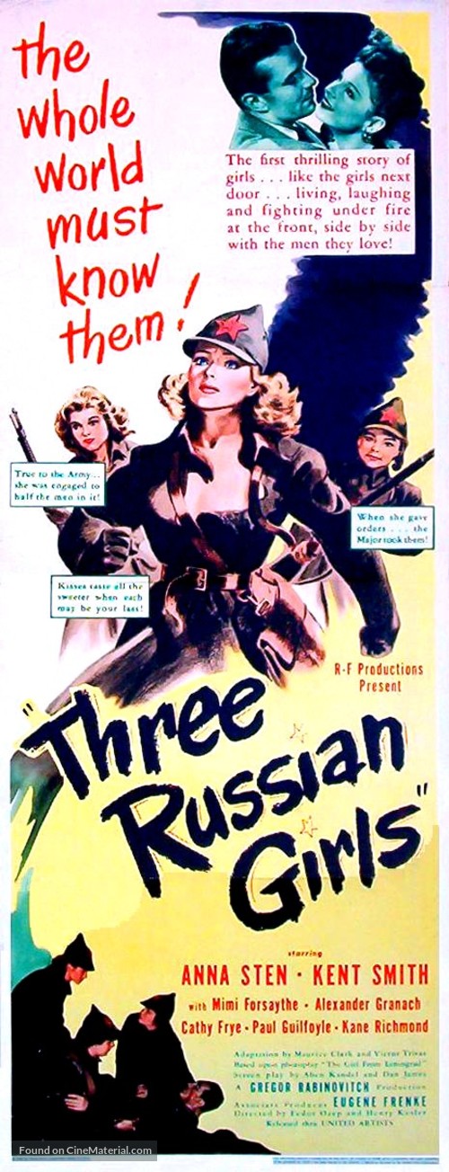 Three Russian Girls - Movie Poster
