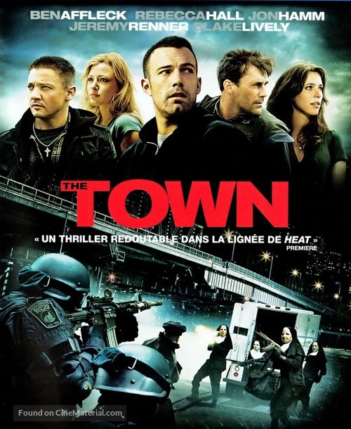 The Town - French Blu-Ray movie cover