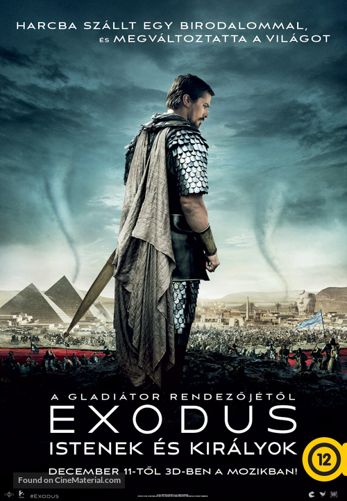 Exodus: Gods and Kings - Hungarian Movie Poster
