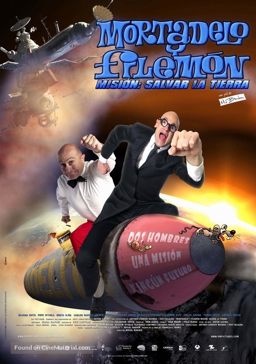 Mortadelo y Filem&oacute;n. Misi&oacute;n: Salvar la Tierra - Spanish poster