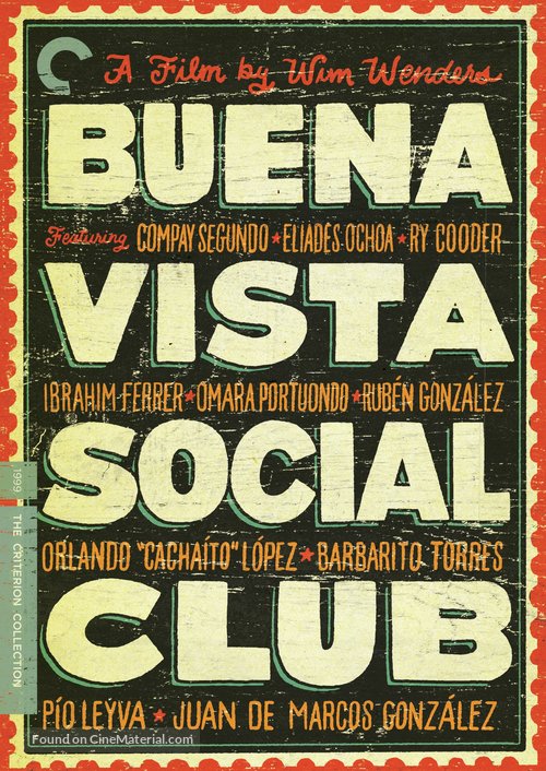 Buena Vista Social Club - DVD movie cover