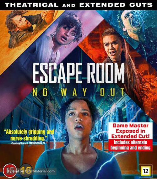 Escape Room: Tournament of Champions - Danish Blu-Ray movie cover