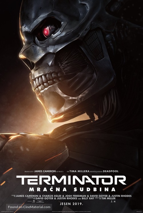 Terminator: Dark Fate - Serbian Movie Poster