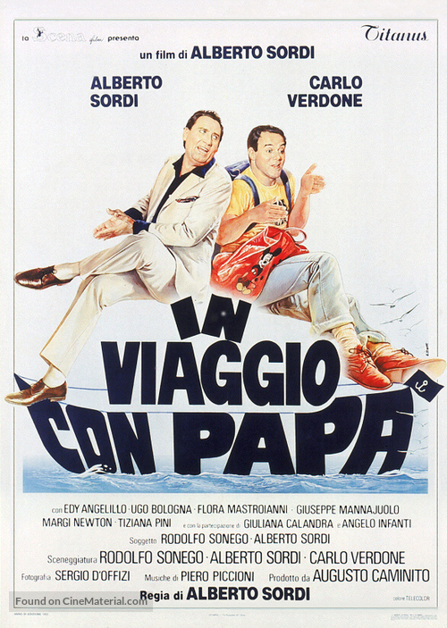 In viaggio con pap&agrave; - Italian Theatrical movie poster