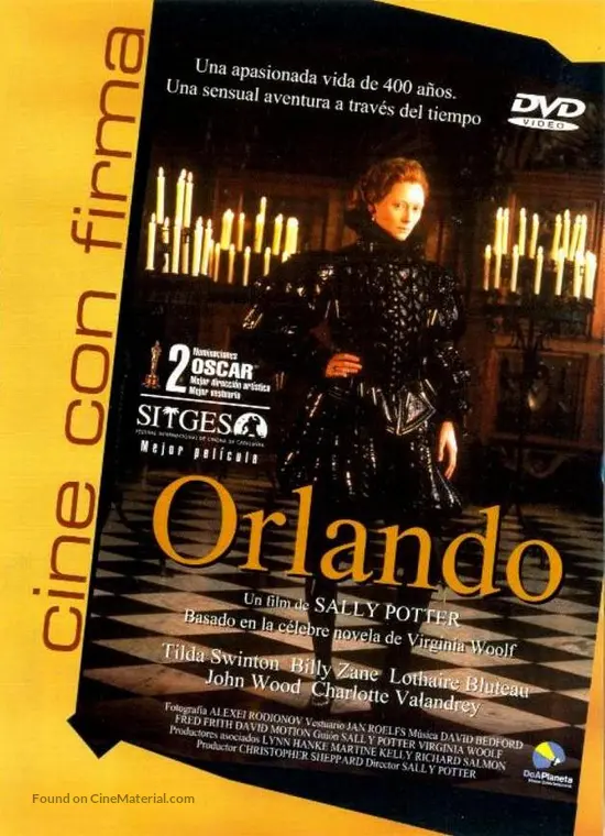 Orlando - Spanish DVD movie cover