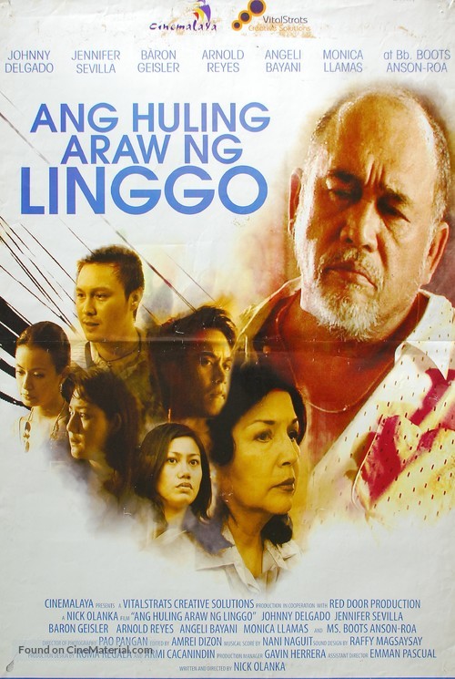 Ang huling araw ng linggo - Philippine Movie Poster