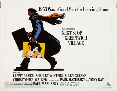 Next Stop, Greenwich Village - Movie Poster