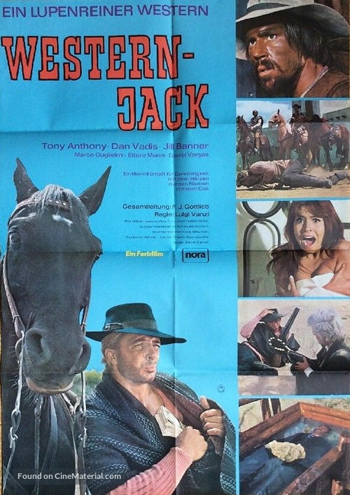 Un uomo, un cavallo, una pistola - German Movie Poster