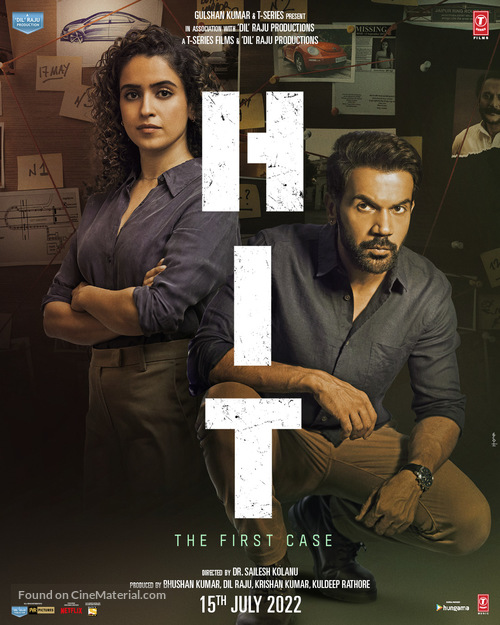 Hit the First Case - Indian Movie Poster