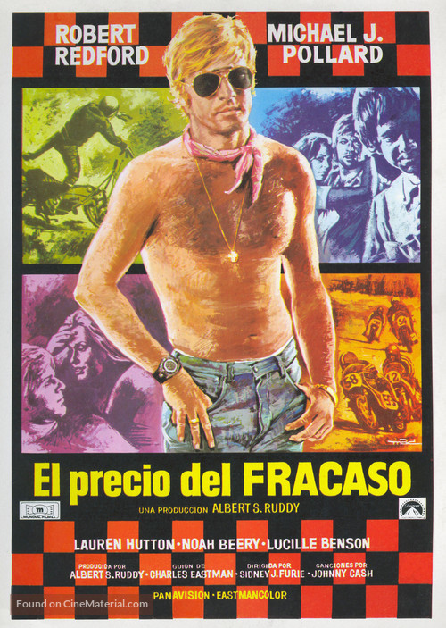 Little Fauss and Big Halsy - Spanish Movie Poster